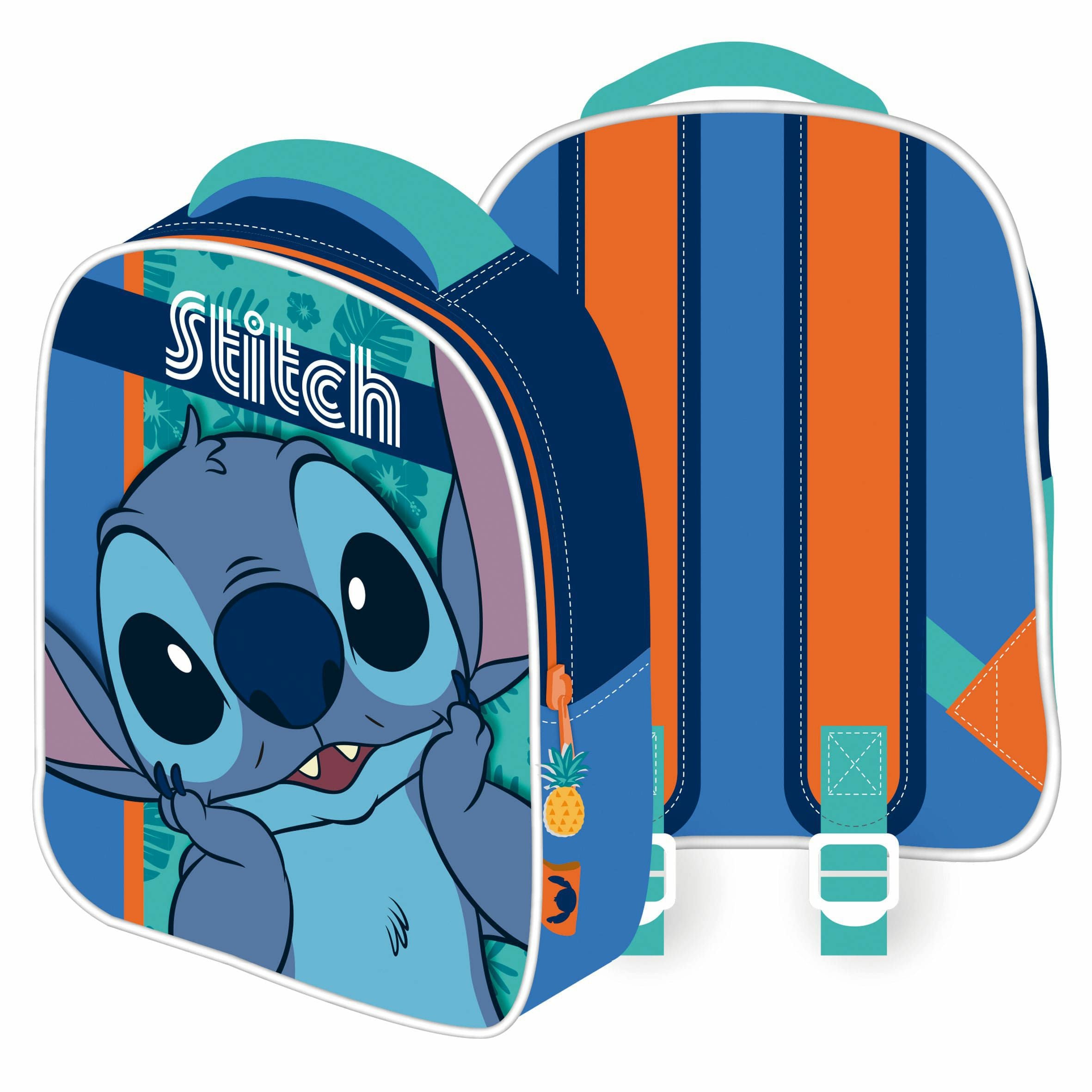 Arditex Kindergartenrucksack 3D – 7,7 l, EVA/Polyester – Lilo & Stich, 260 × 320 × 100 mm