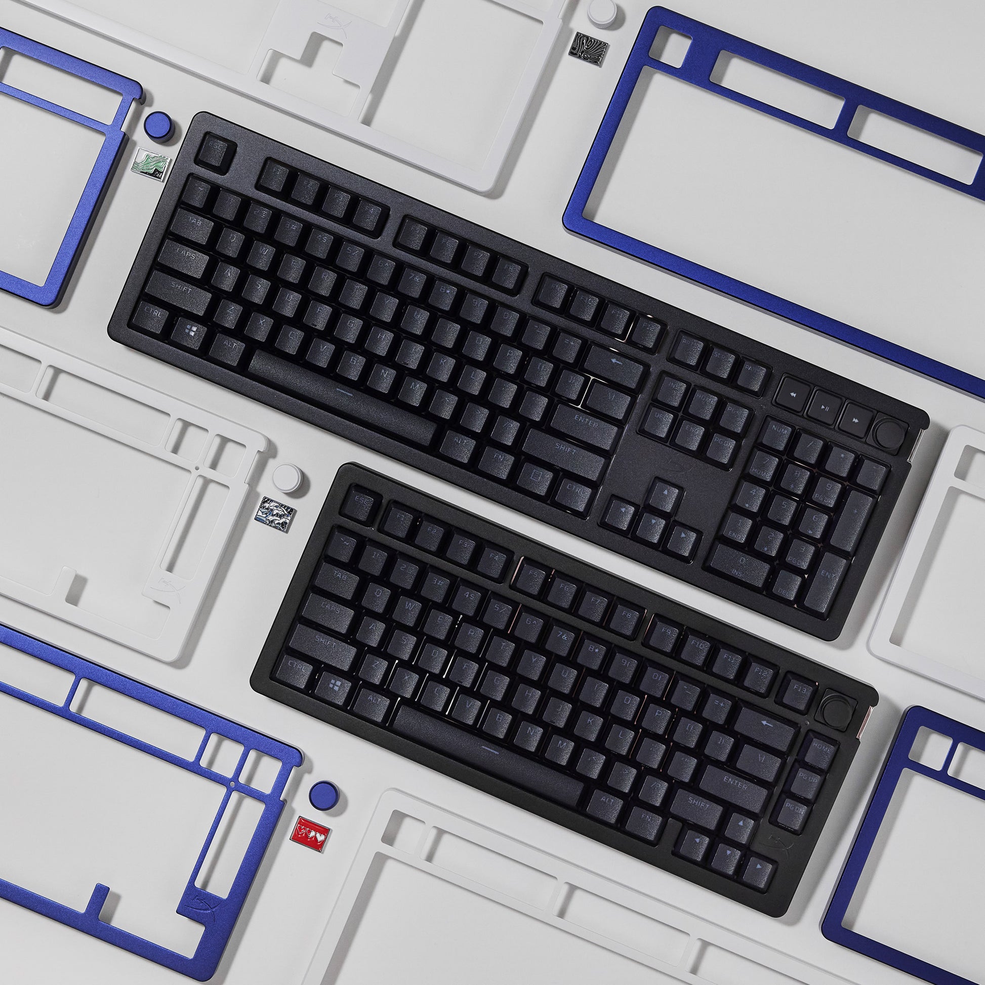 HyperX Alloy Rise – Gaming-Tastatur – mechanisch, USB, RGB – für PC, PlayStation & Xbox