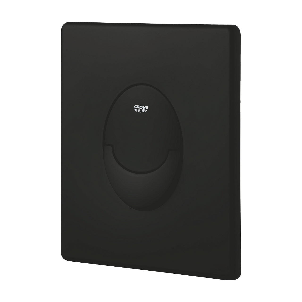 GROHE Abdeckplatte – Kunststoff, Schwarz, 15,6 × 1 × 19,7 cm