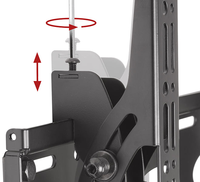 B-Tech Deckenhalterung, neigbar, für 39–65", bis 50 kg