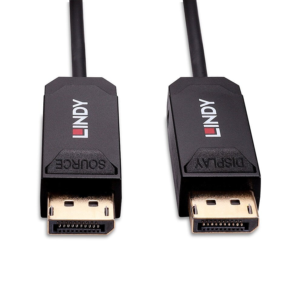 Lindy DisplayPort 2.0 UHBR10 Glasfaser-Hybridkabel – 10 m