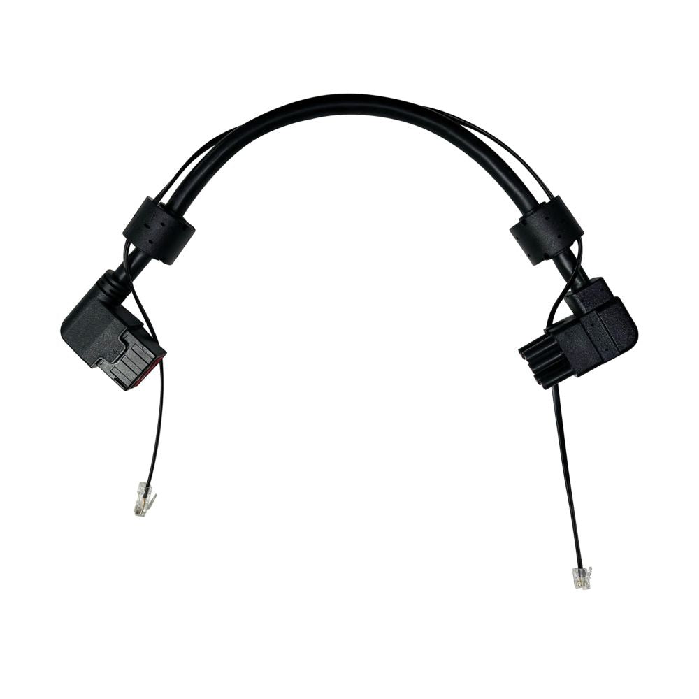 Eaton Adapterkabel Stromkabel – 0,5 m, 48 V DC, schwarz, für Eaton 5PX Gen2 an EBM 5PX Gen1