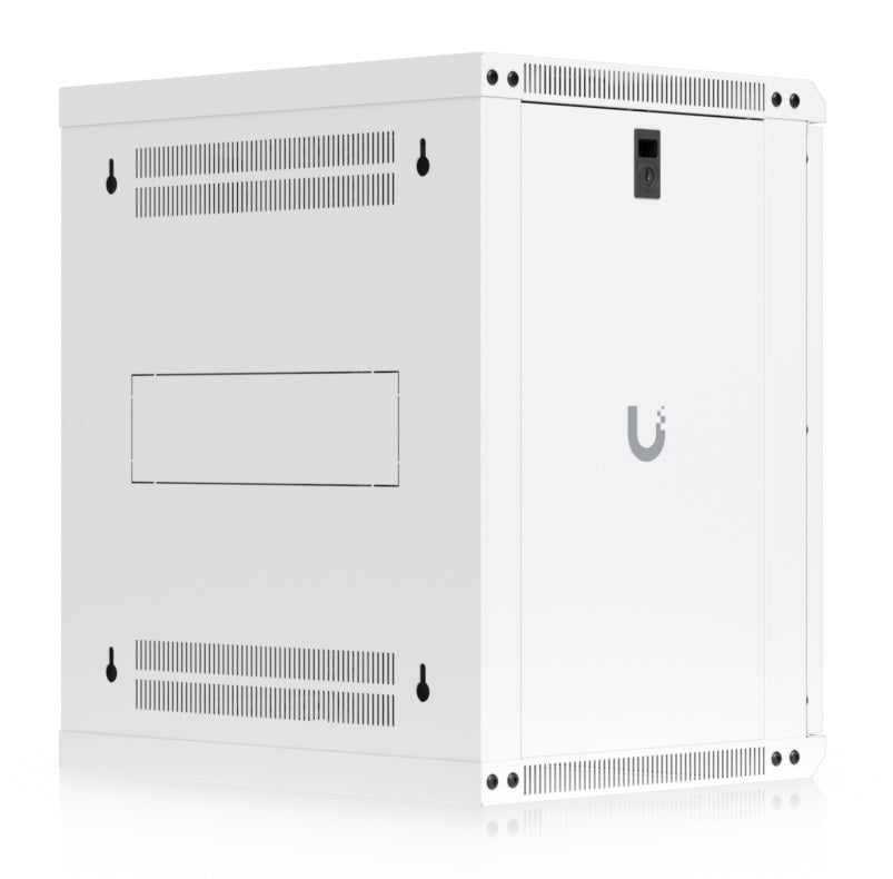 Ubiquiti UACC-Rack-12U-Wand-450-G – 19" Wandverteiler 12U, abschliessbar, 550 × 450 × 635 mm, weiss, Stahl