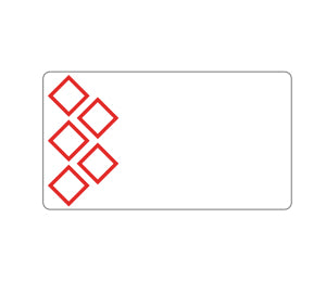 Brother Schuletiketten – Motiv GHS/CLP-Piktogramme und Text – 55 × 85 mm
