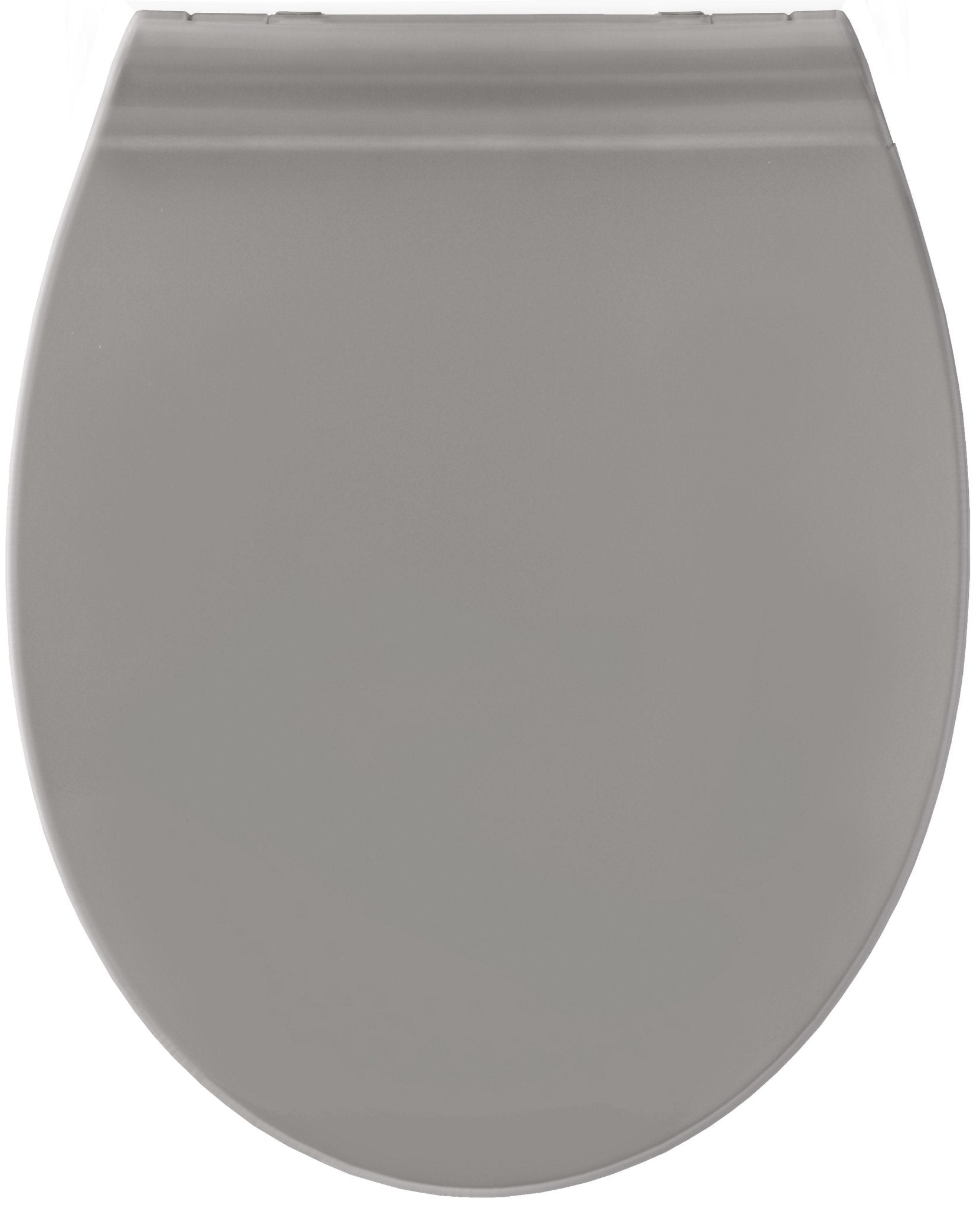 Kleine Wolke WC-Sitz Alley – Duroplast, Absenkautomatik, Grau, 37 × 45 cm