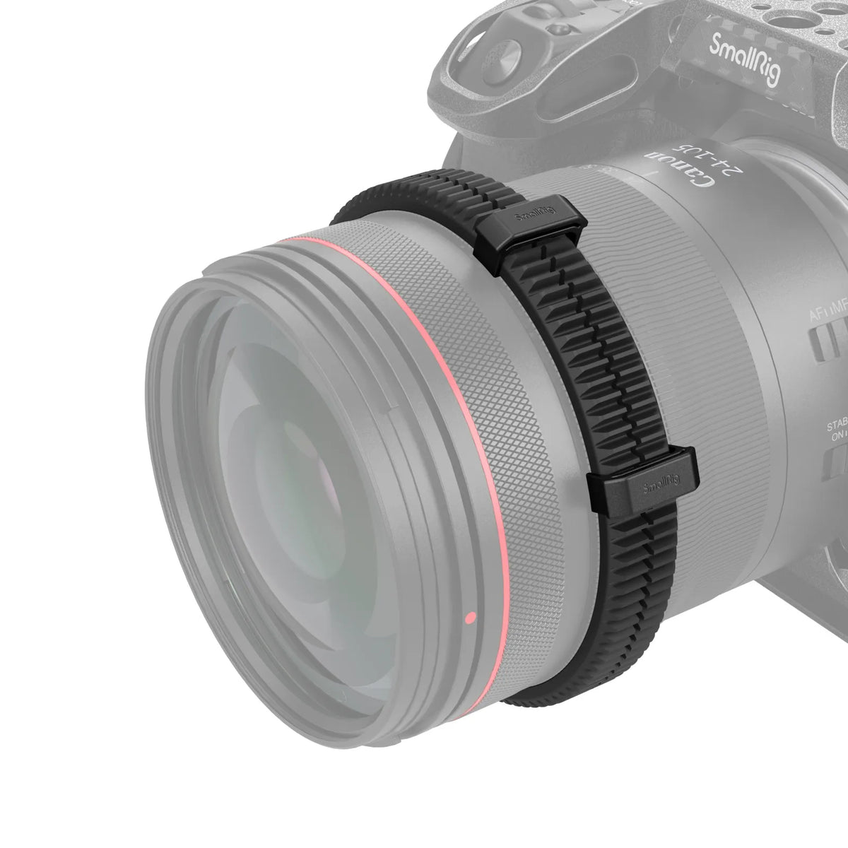 SmallRig F78–F80 Fokus-Gear-Ring – Gummi, drehbar, Schwarz