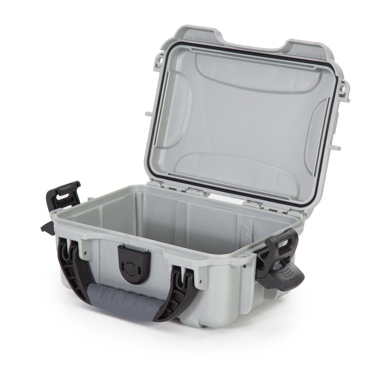 Nanuk Kunststoffkoffer 903, 173 × 231 × 97 mm, Kunststoff, Silber, IPX7