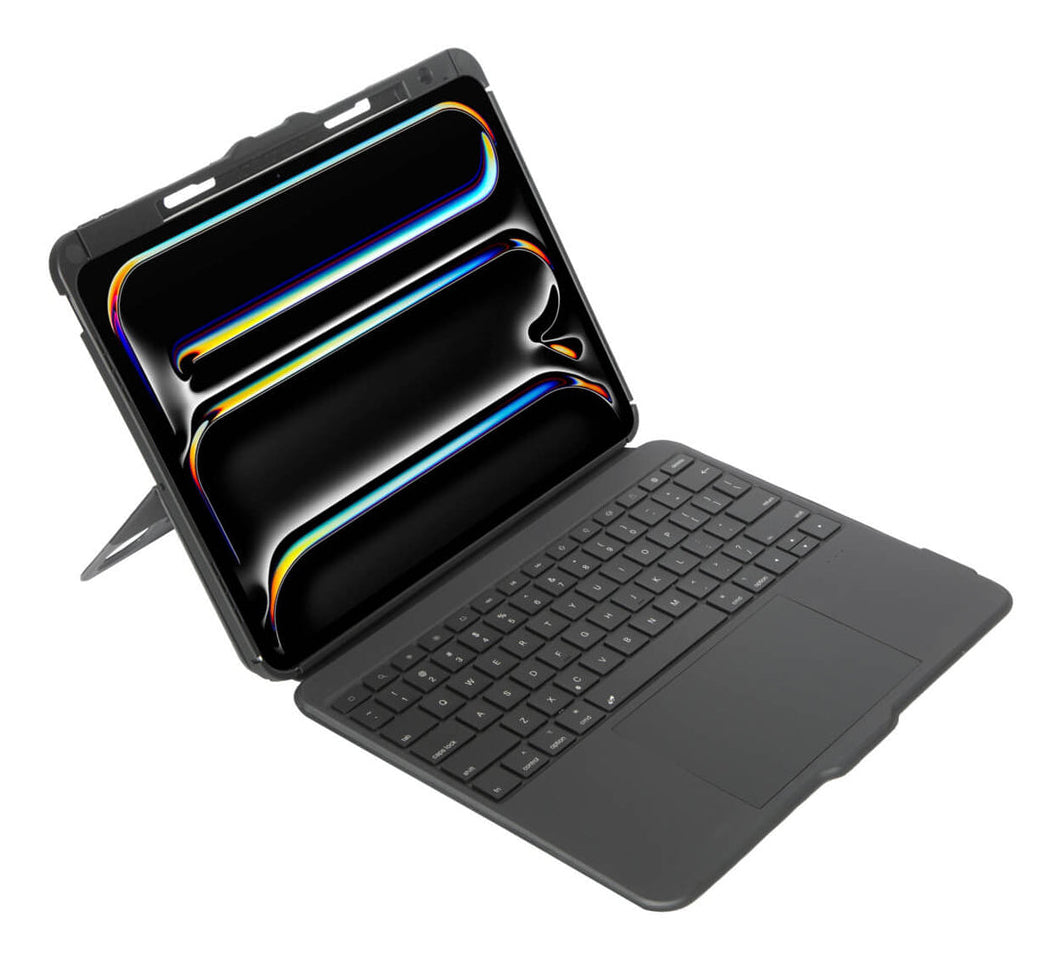 Targus VersaVu Tablet- & Notebook-Tasche – für iPad Pro 13", USB-Port, Stossschutz, TPU, Schwarz