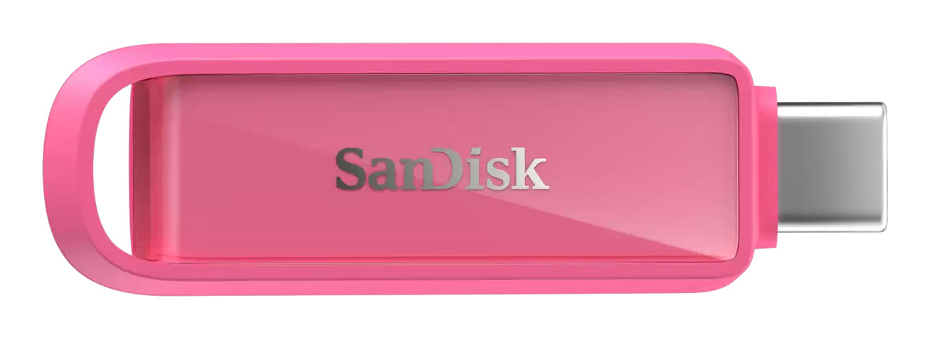 SanDisk Phone Drive USB-Stick – 1 TB, USB-C USB 3.2 Gen 1, weiss mit Schlüsselanhänger