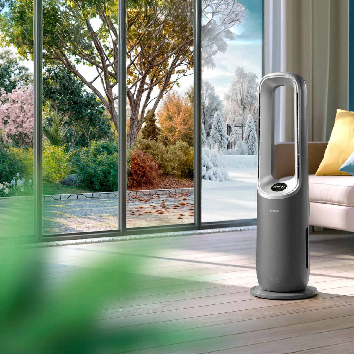 Philips Luftreiniger AMF870/15 – CADR 270 m³/h, bis 70m², WLAN, App-Steuerung, 46 dB