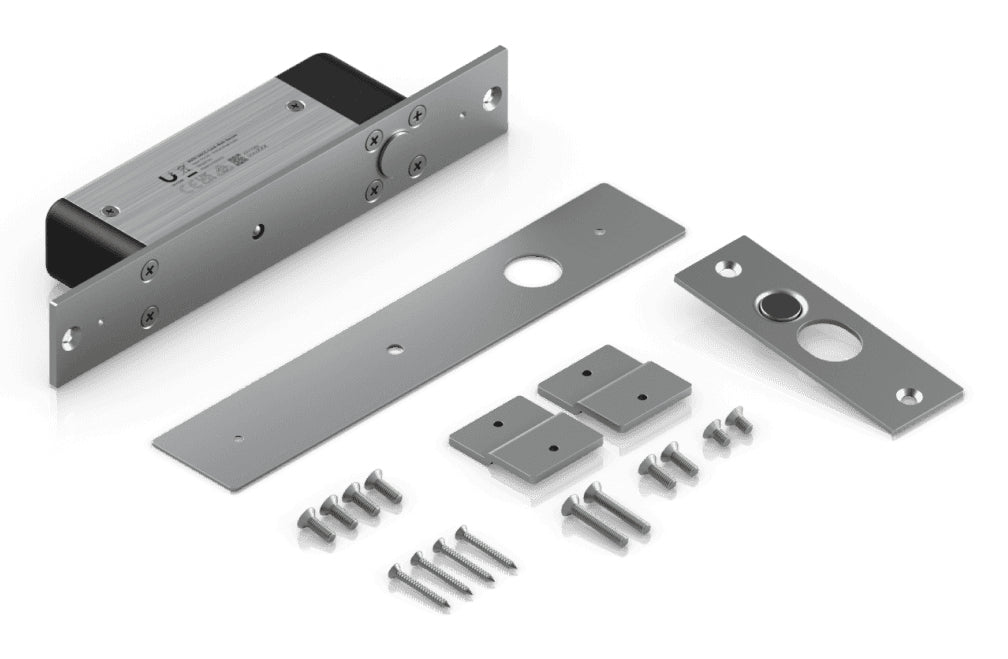 Ubiquiti UniFi UACC-Lock-Bolt-Secure – Türe, 12 V DC, Aluminium, Silber, 38×45.7×205 mm