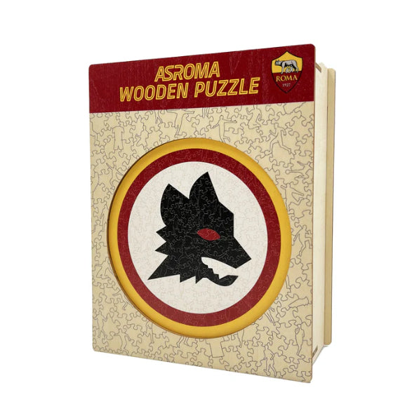Iconic Puzzles AS Roma - Lupetto Logo – Logikspiel, 1 Spieler, ab 10 Jahren