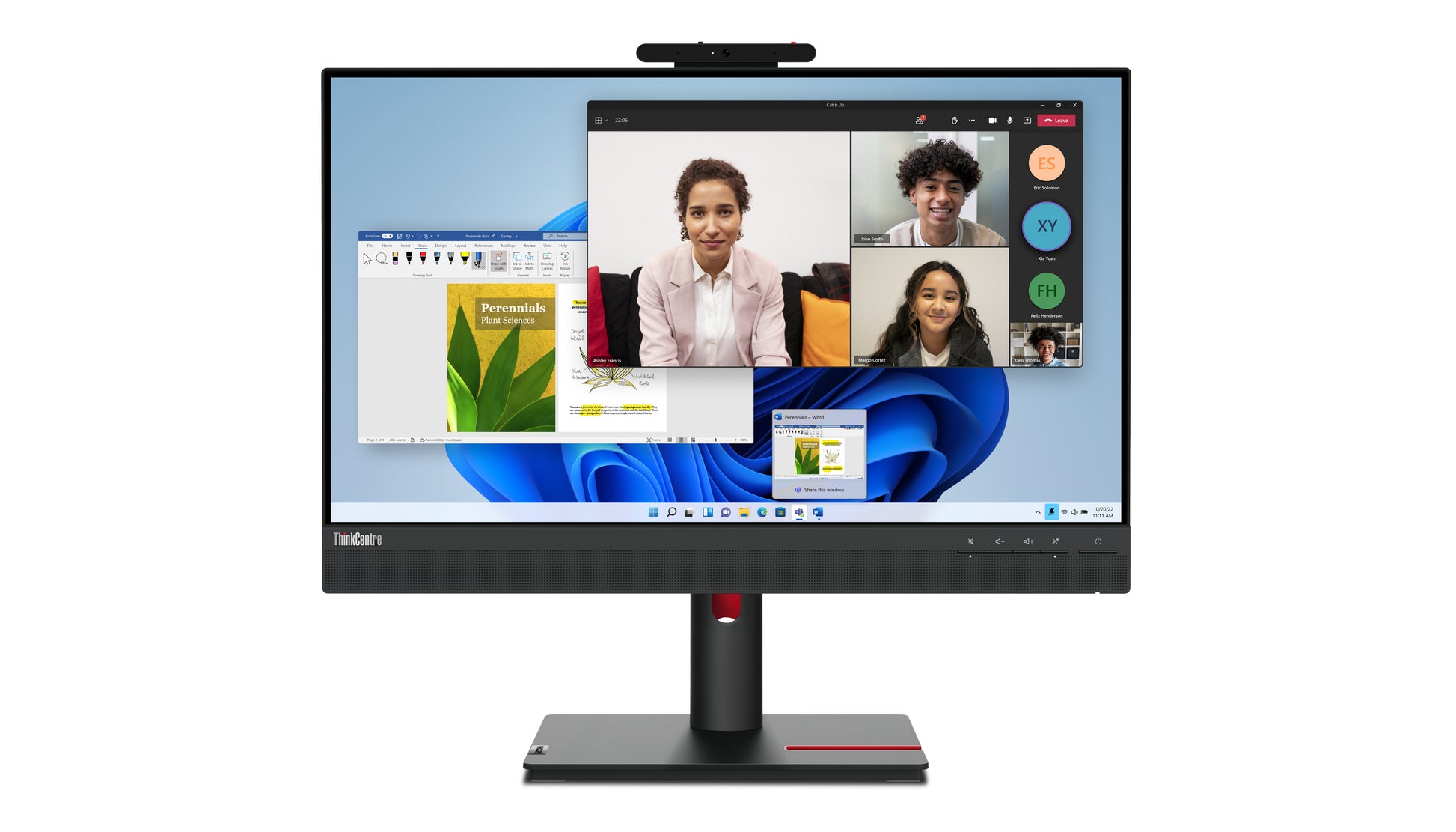 Lenovo Thinkcentre Tiny-In-One 24 – Monitor, 23,8" 1920 × 1080 (Full HD), LED, Schwarz