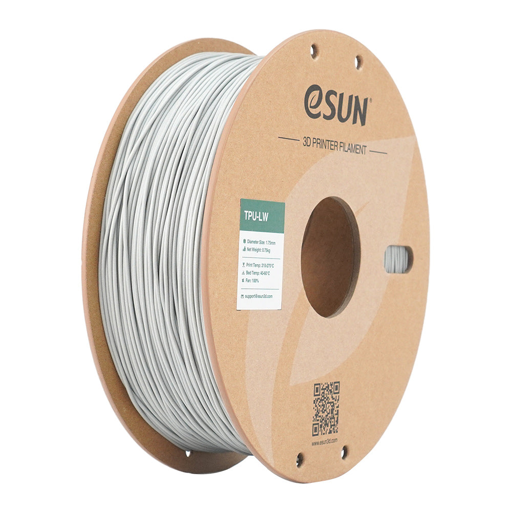 eSUN Filament TPU LW – 1,75 mm, 1 kg – Grau