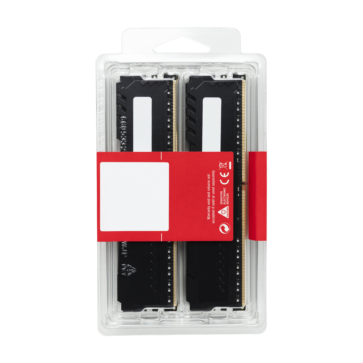 HyperX FURY HX436C17FB3K4/64 – RAM-Kit – 64 GB (4×16 GB) DDR4 3600 MHz, CL17, 1,35 V, Kühlkörper
