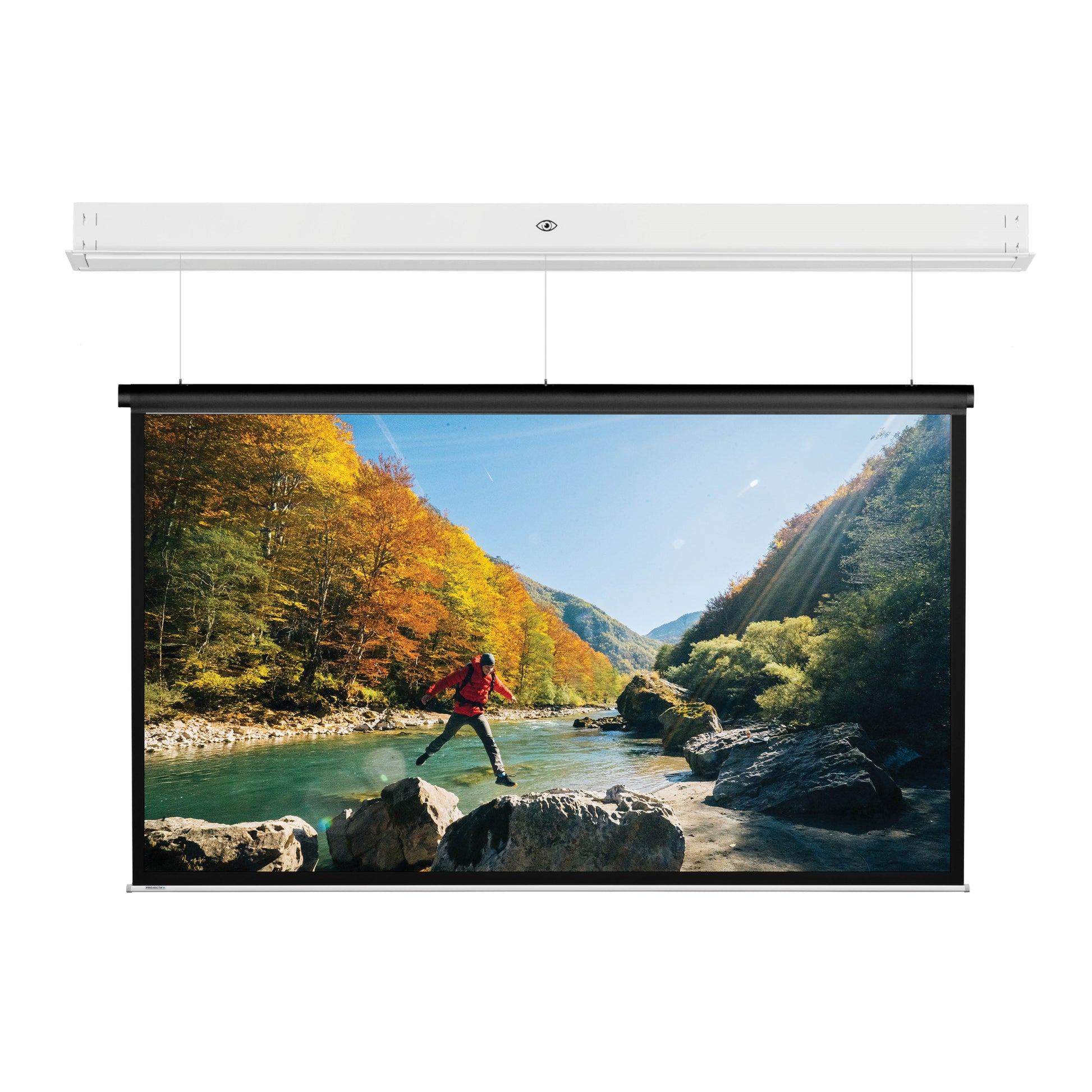 Da-Lite DescenderPro – Elektrische Leinwand, 16:9, 190 × 107 cm (85,8")