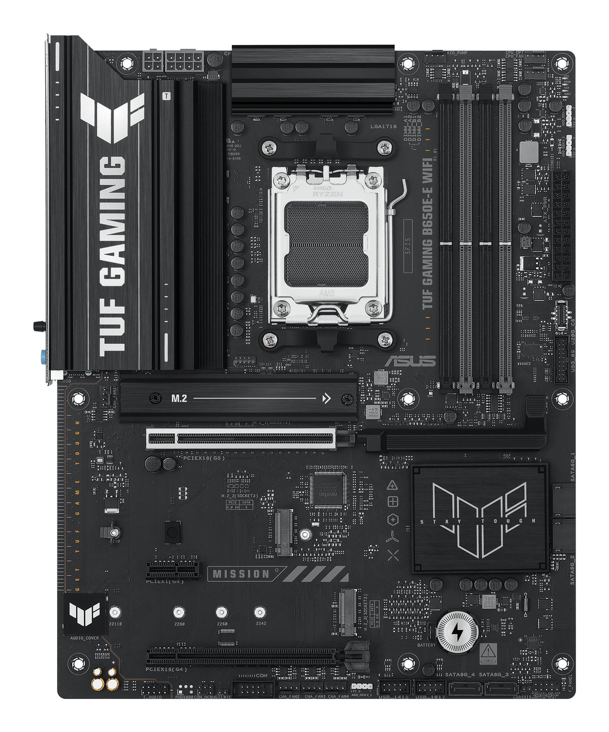 ASUS TUF GAMING B650E-E WIFI – Mainboard – AM5, AMD B650E, ATX, DDR5