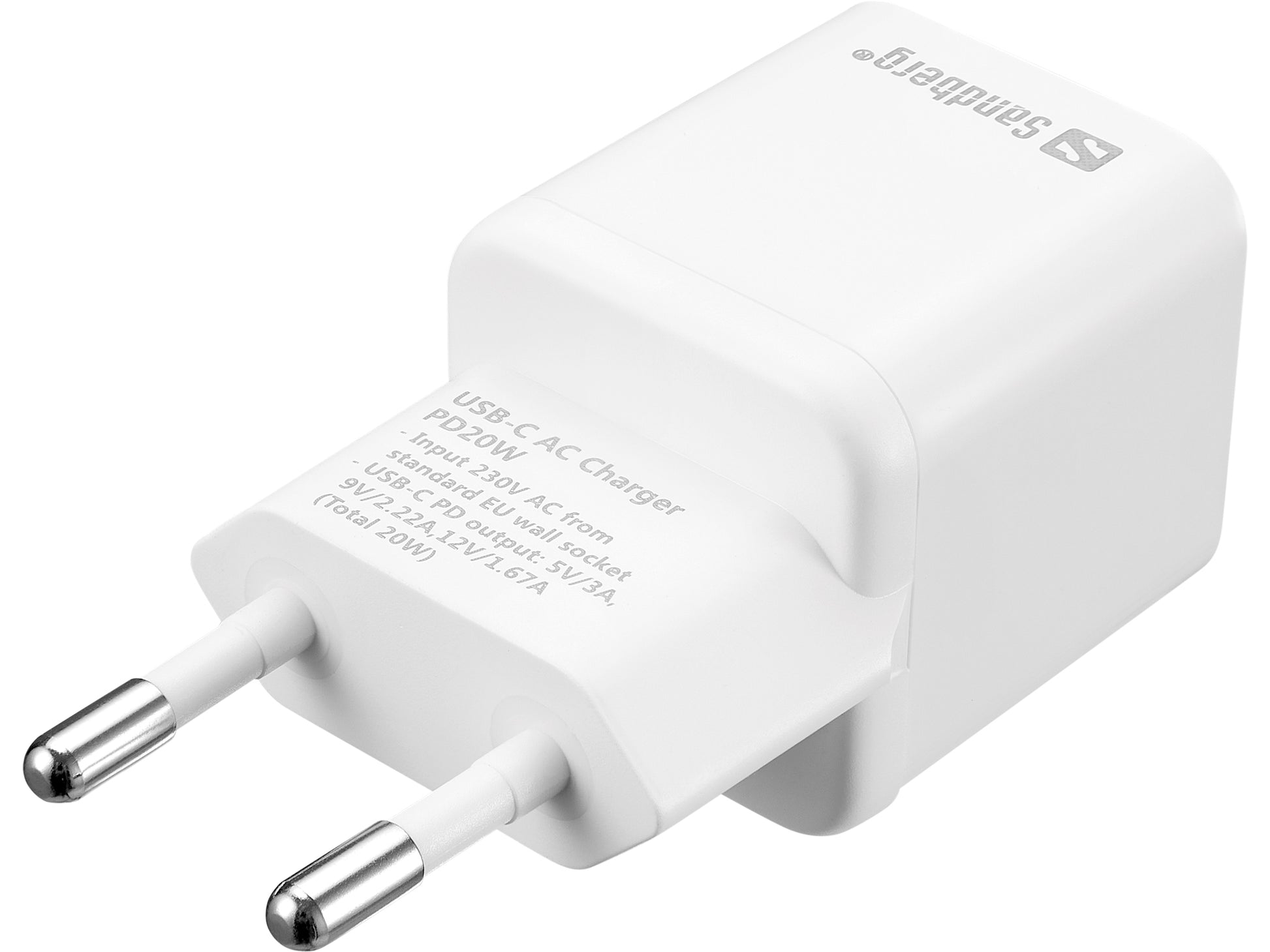 Sandberg Netzteil – 20 W, 1× USB-C, PD