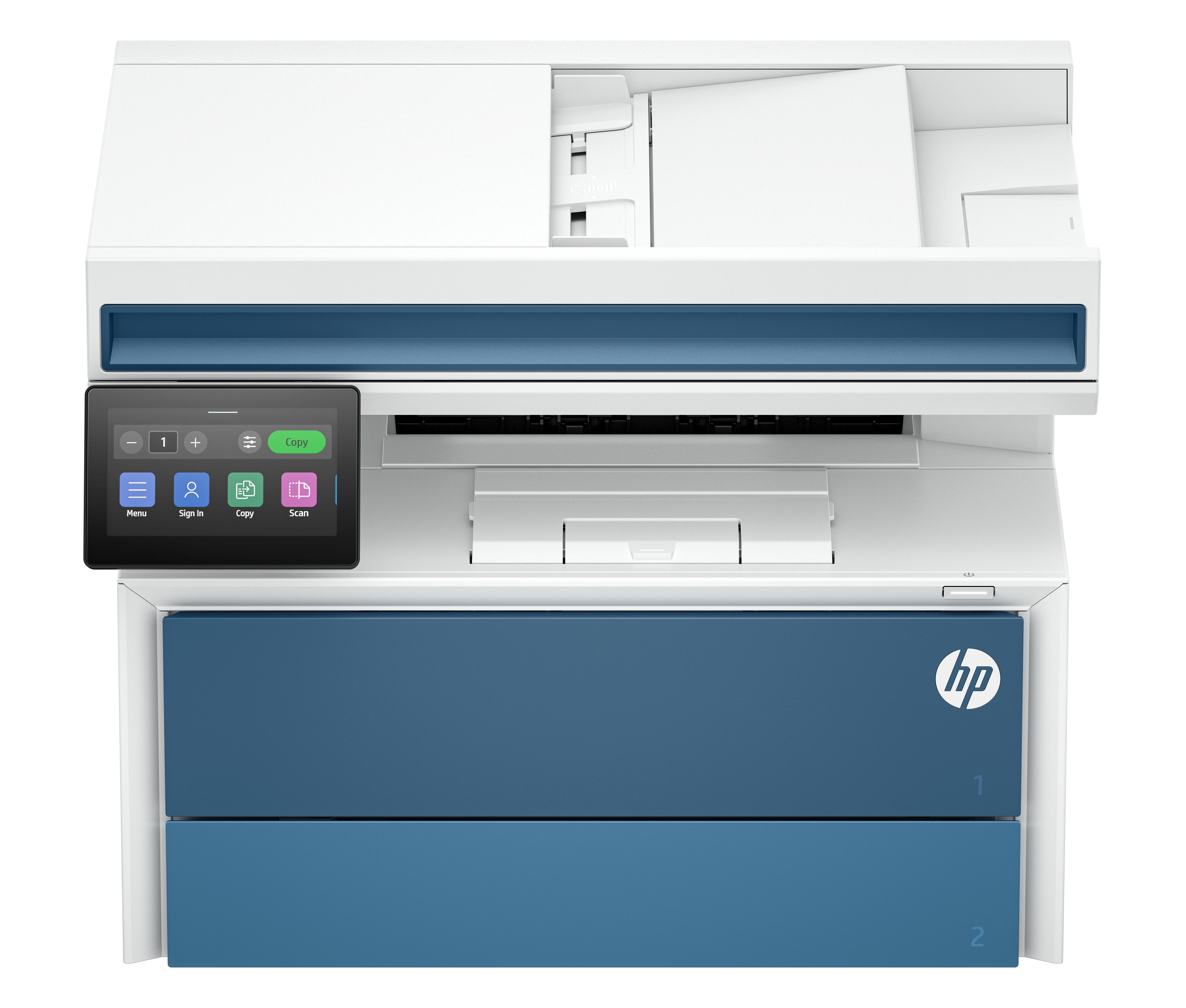 HP LaserJet Pro MFP 4113fdw – SW-Laser-Multifunktionsdrucker, A4, 4-in-1, Duplex, ADF, WLAN/LAN, Touchscreen