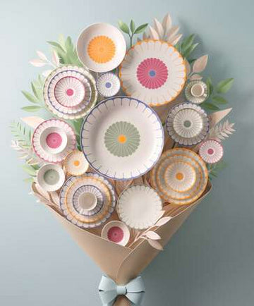 Villeroy & Boch Dessertschale – Porzellan, Blau, 6 Stück