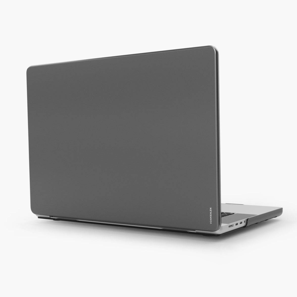 Vonmählen Notebook-Schutzhülle 14" – Transparent, Schwarz matt