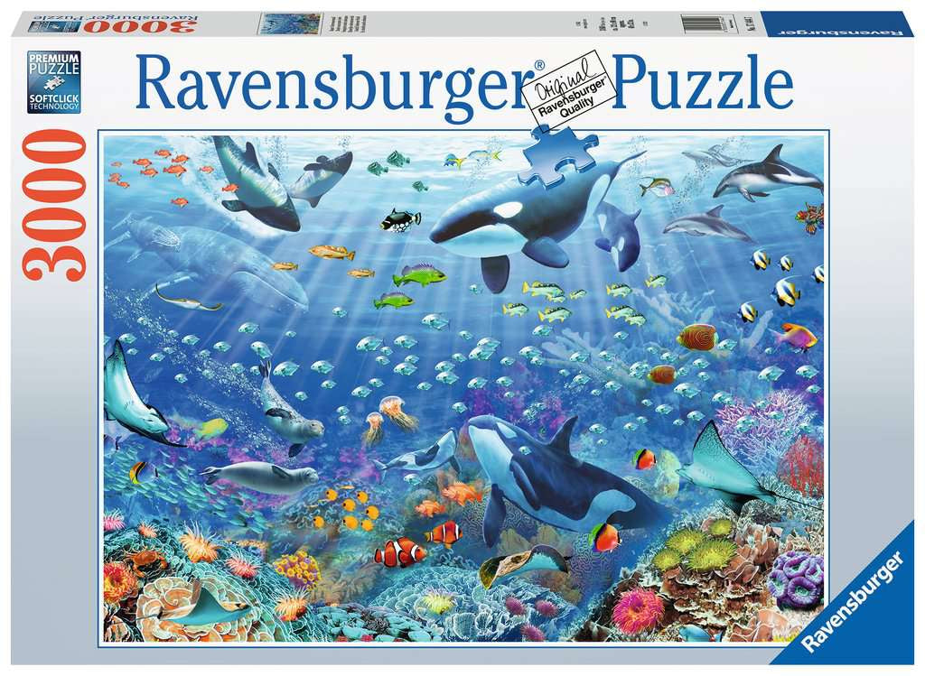 Ravensburger Puzzle Tiere – 3000 Teile – ab 14 Jahren – Karton, CE, FSC