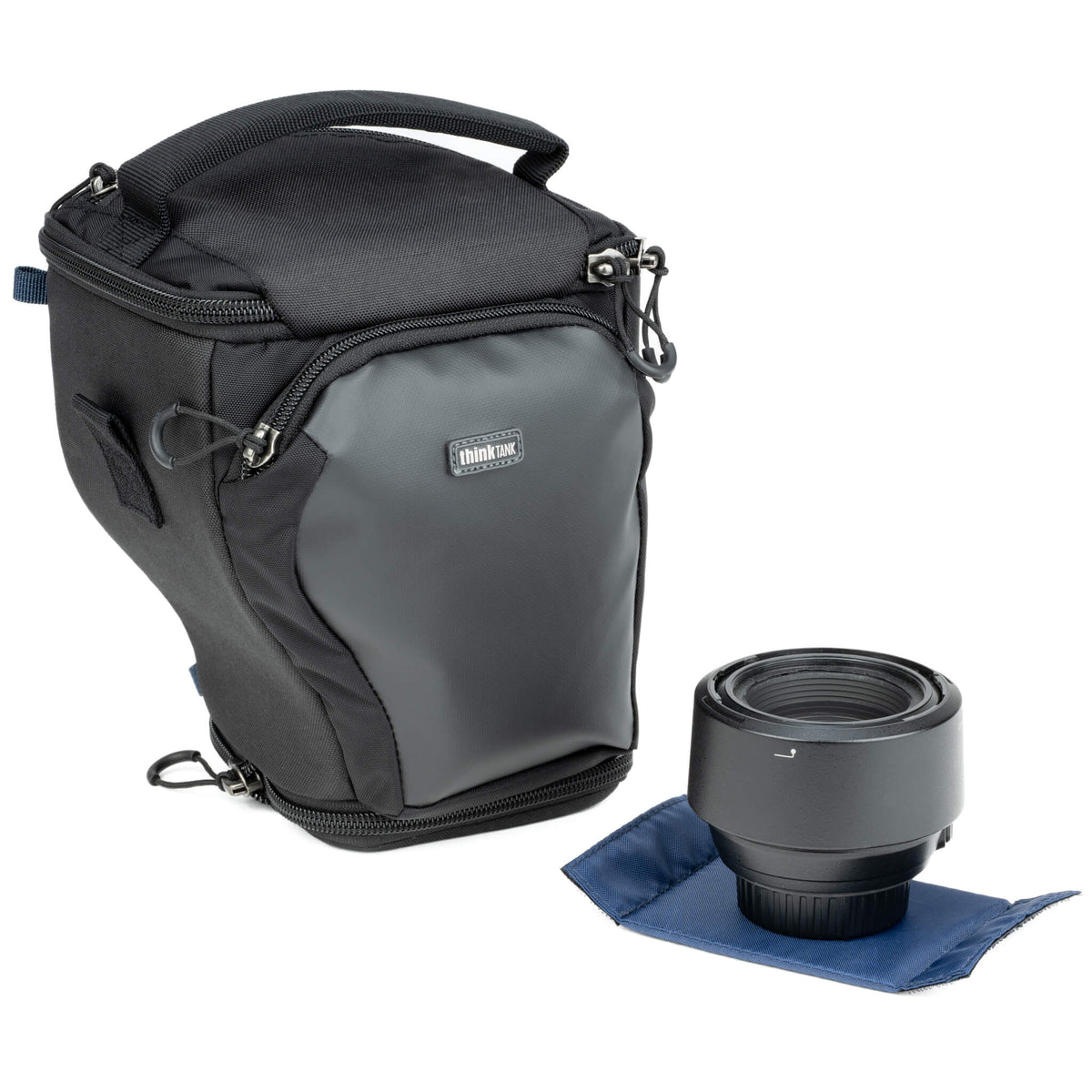 Think Tank Digital Holster 10 V3.0 – für Sony A7, Canon R8, Nikon Z6/Z7 und andere – Schwarz