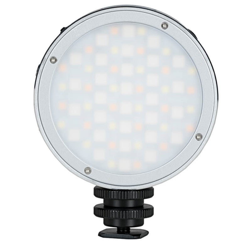 Godox Mini-RGB-Leuchte R1 – 75 × 75 mm, dimmbar, Akku, RGB, schwarz