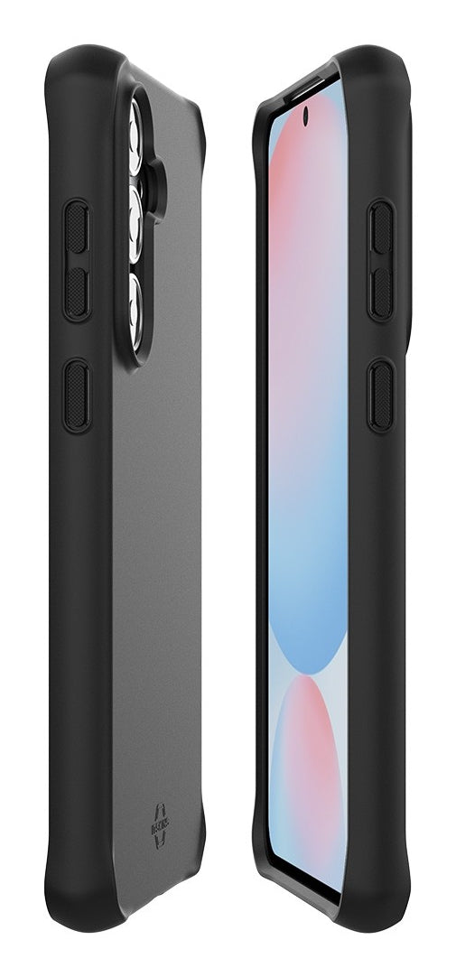 Mobilis Backcover – für Samsung Galaxy S25 FE, Schwarz, bis 3 m sturzsicher