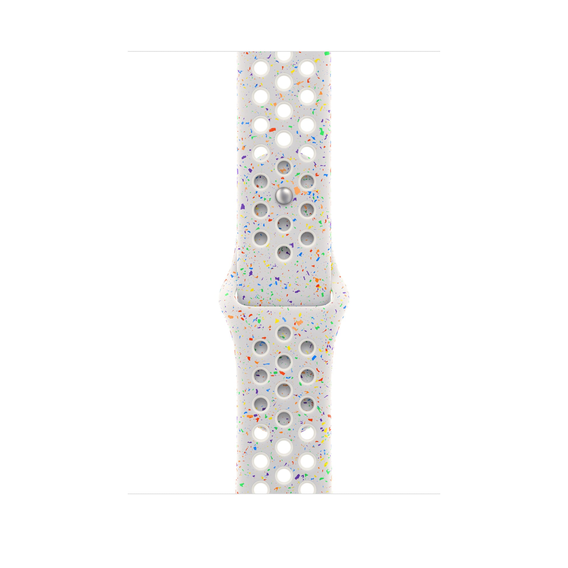 Apple Sportarmband – Platin, M/L, für Apple Watch