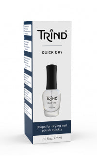 Trind Überlack Quick Dry – schnelltrocknend – 9 ml – transparent