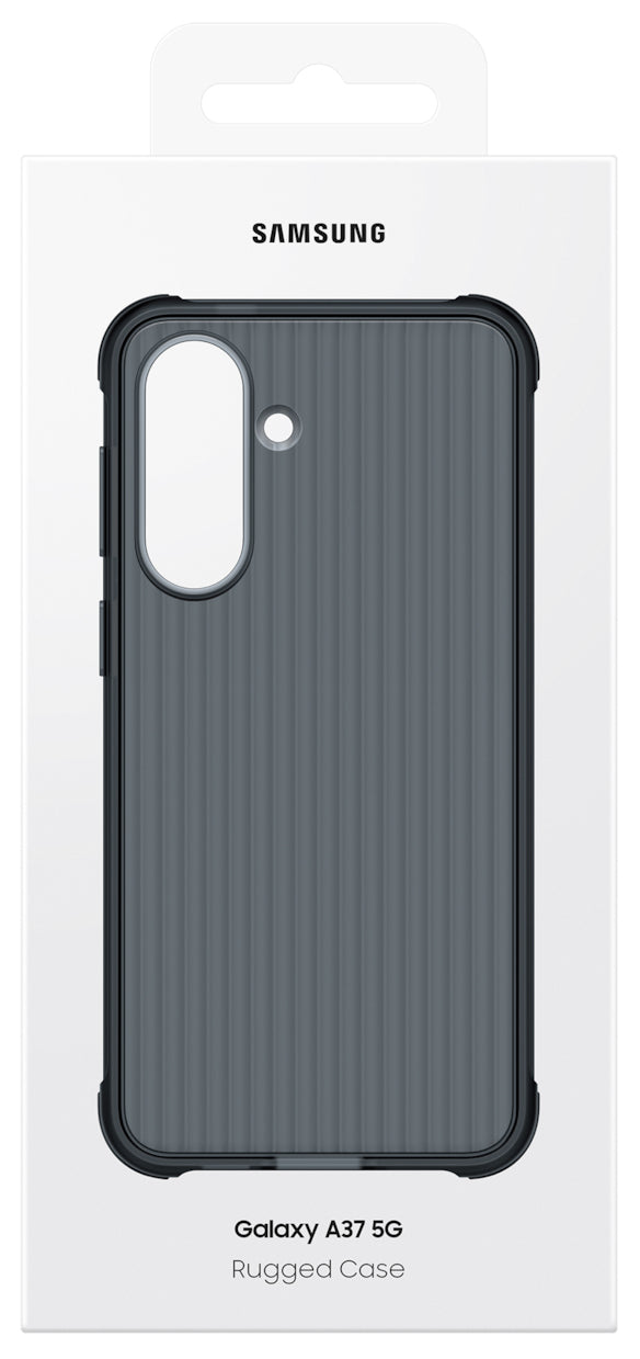 Samsung Rugged-Case – für Samsung Galaxy A37 5G, schwarz, bis 1,22 m sturzsicher