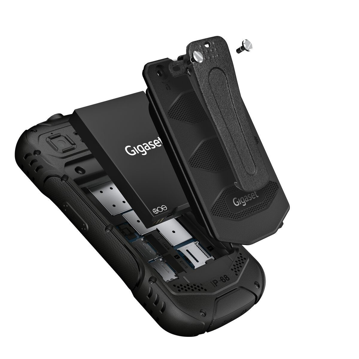 Gigaset GLX8 Active Duo – 2,4" – 128 MB – Schwarz