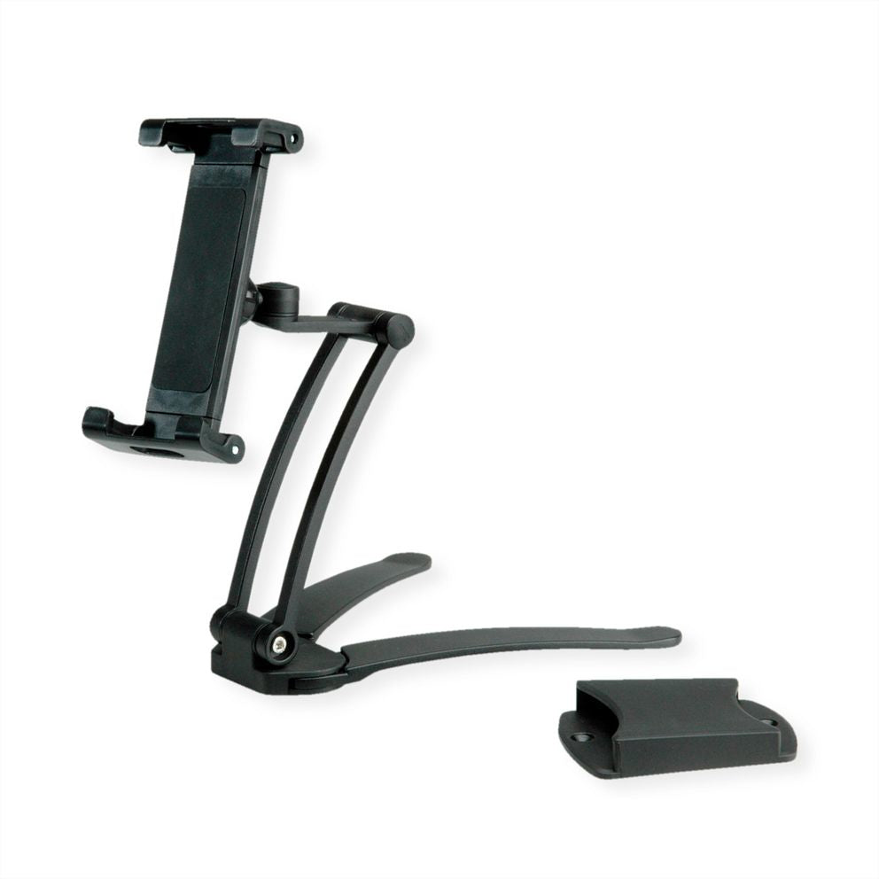 VALUE Tablet-Tischhalterung – 5,5–12,9", 360° drehbar, Tisch/Wand – Schwarz