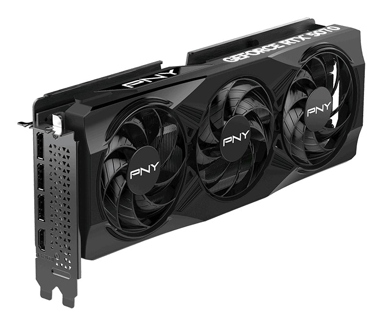 PNY NVIDIA GeForce RTX 5070 OC, 12 GB GDDR7, PCIe 5.0 (3× DisplayPort, 1× HDMI)