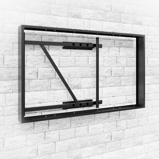 Hagor Wandhalterung – Fix – 85" – für Samsung OH85 – WH OH 85, Schwarz