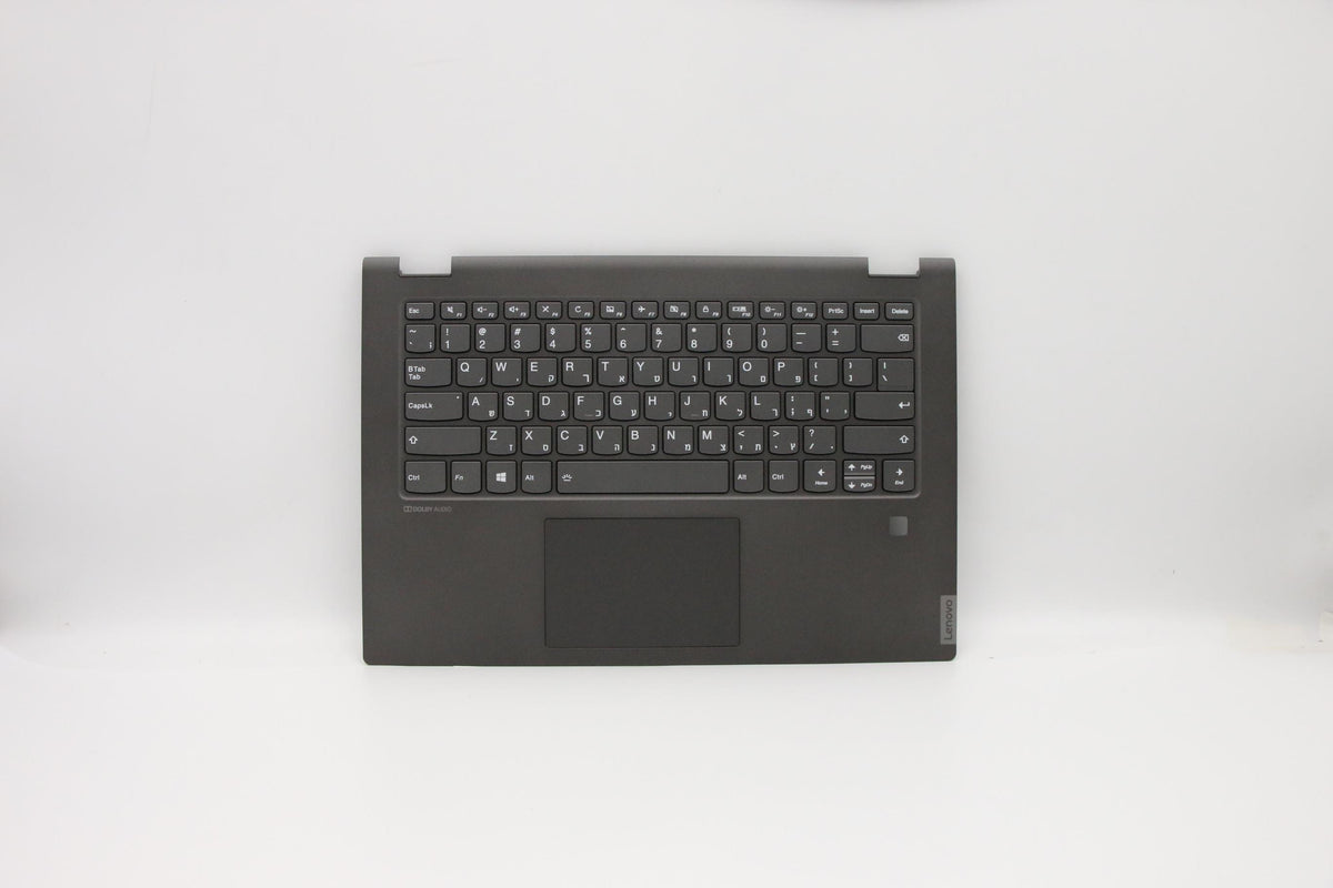 Lenovo Tastatur-Case für Ideapad C340-14API (81N6) – Hebräisch – Schwarz