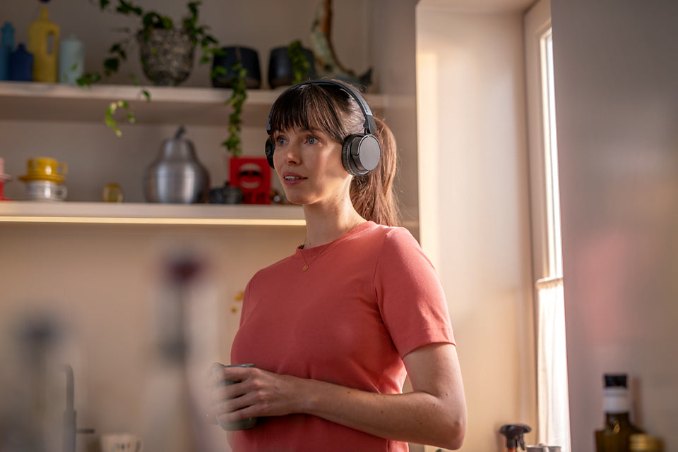 Philips TAH4209BK/00 On-Ear Kopfhörer – Stereo, BT, Schwarz, BT 5.3