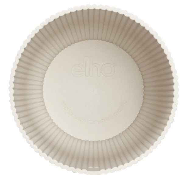 elho Schale – recycelter Kunststoff, weiss – Ø 47 × 44 cm