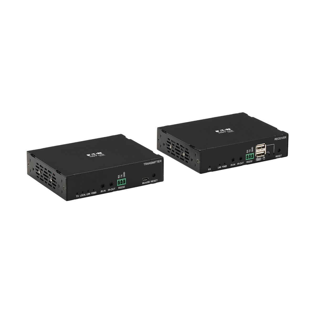 Tripp Lite B127E-1A1-HH – HDMI Extender-Set, über Cat6, 3× HDMI In / 1× HDMI Out, 4K@60 Hz, 100 m, HDCP 2.2