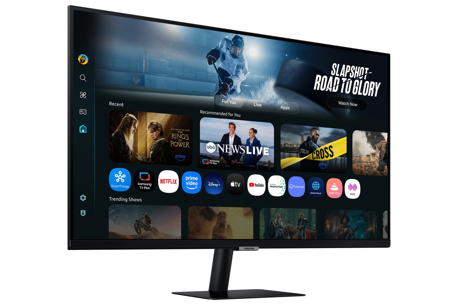 Samsung M70F S32FM702UU – 32", 3840 × 2160 (4K), VA, USB-C 65 W, HDR10