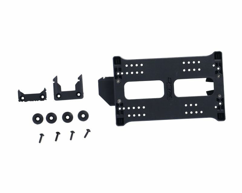 XLC Adapterplatte BA-X20 – für Carry More Serie I/II – 130×260 mm – 286 g – schwarz, Kunststoff
