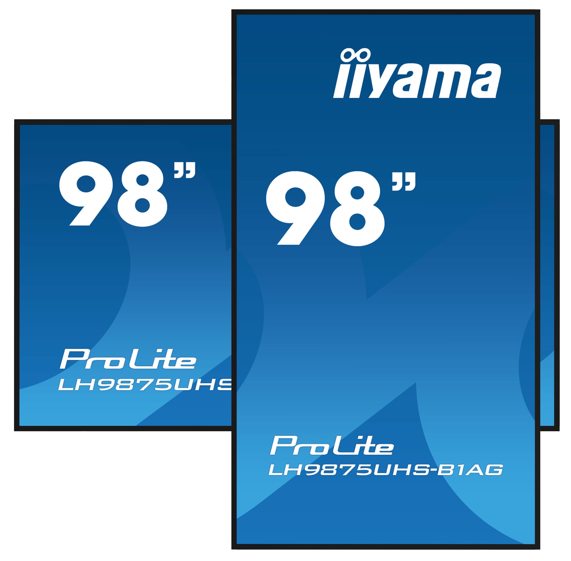 iiyama LH9875UHS-B1AG – 97,5" Public Display LED UHD 4K, Android OS, 24/7