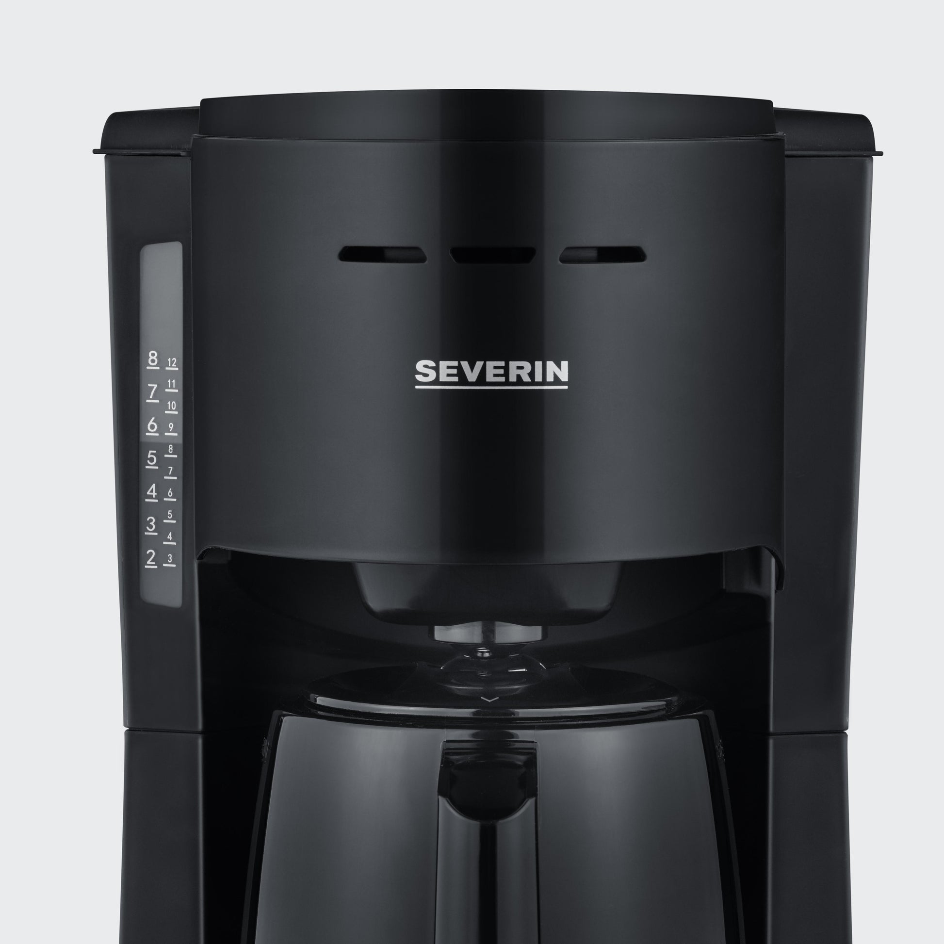 Severin KA 9306 Filterkaffeemaschine – 8 Tassen, 1 l, Karaffe, Schwarz