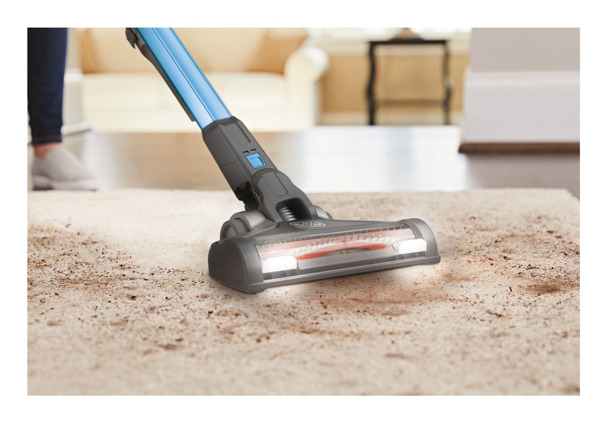 Black & Decker BLACK+DECKER Akkustaubsauger – 72 Wh, 0,8 l, Akkubetrieb, 3 Stufen
