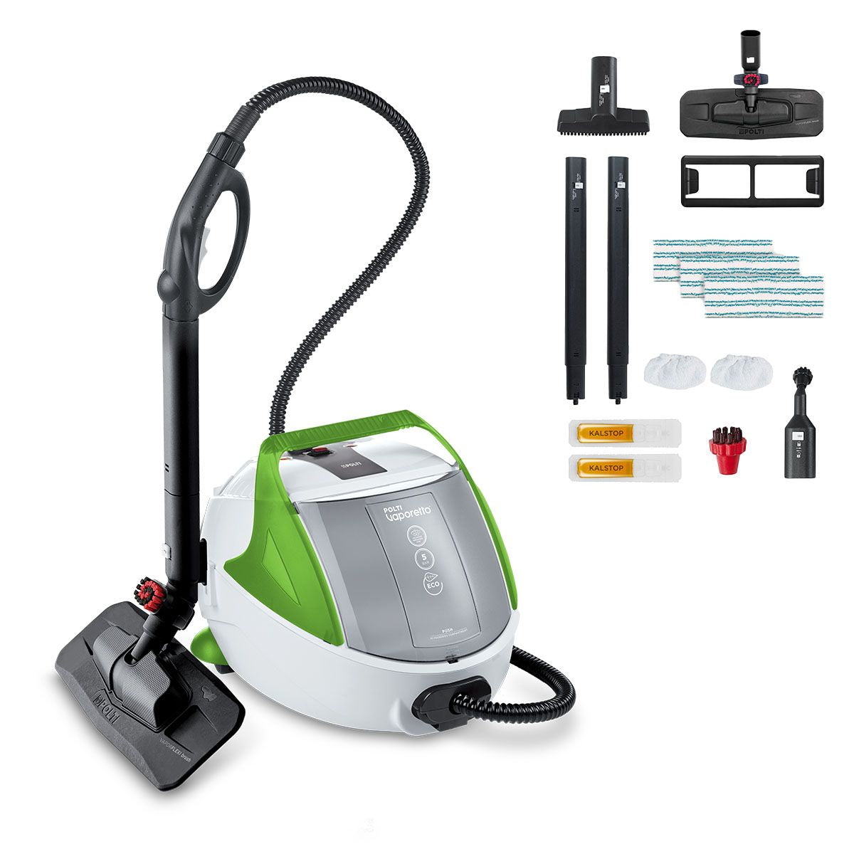 Polti Dampfreiniger – 700 ml, weiss, für Küche