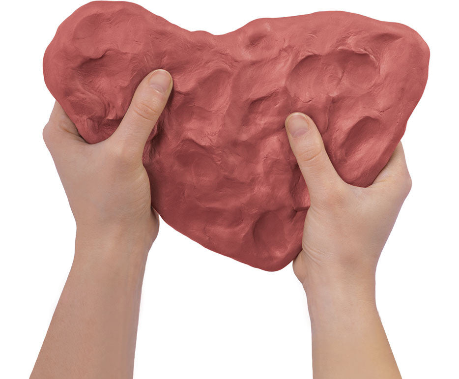 Jovi Modelliermasse, Terracotta, Lufttrocknend (24–48 h), 500 g, 1 Stk.
