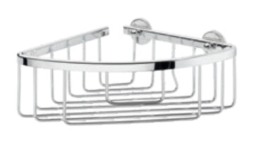TESA Seifenhalter (Wand) ALUXX – Aluminium, verchromt, Klebestreifen, 19,2×20×9,2 cm, Edelstahl