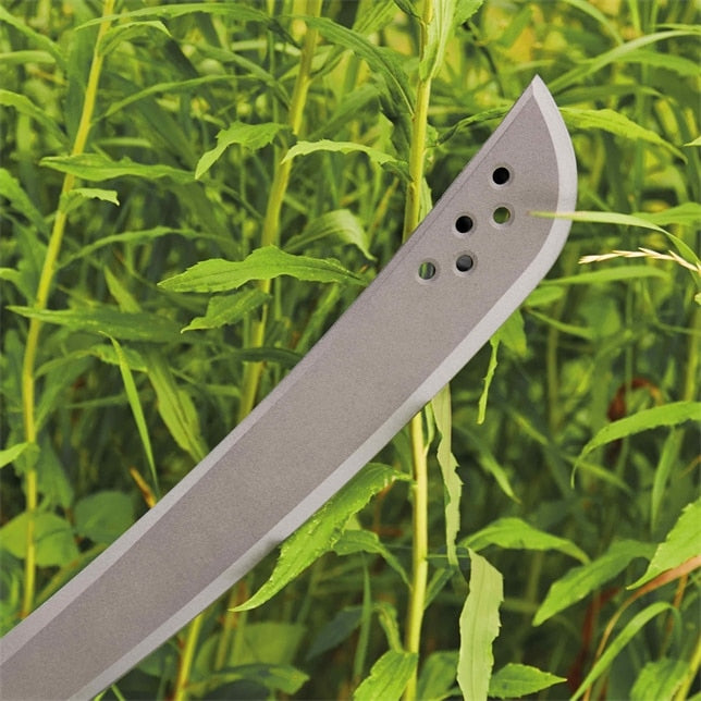 Fiskars Solid – Machete 700 mm, Klingenlänge 380 mm, Edelstahl, Kunststoffgriff, Orange