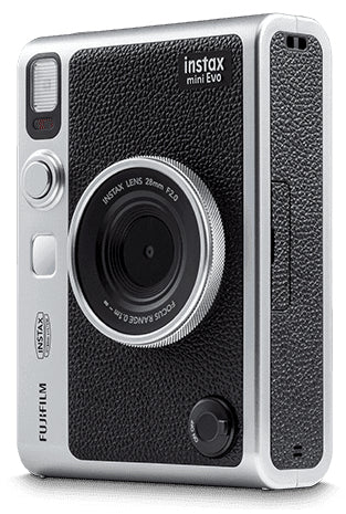 Fujifilm Instax Mini Evo – Hybrid-Sofortbildkamera Instax Mini, schwarz